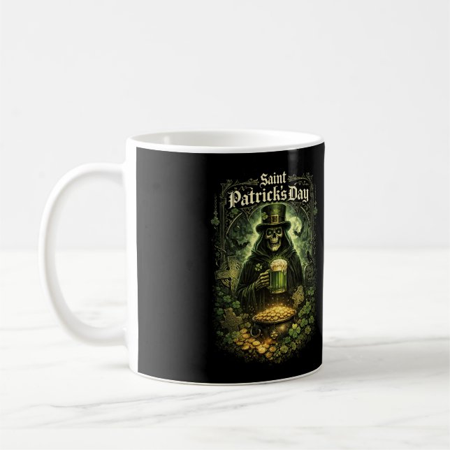 Taza De Café Dark Luck of Saint Patrick (Izquierda)