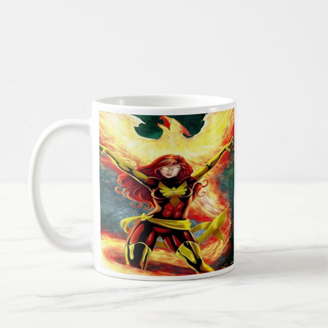 Taza De Café Dark Phoenix X-Men: Poder Desatado (Izquierda)