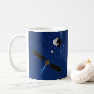 Taza De Café DART Asteroide Deflectando la nave espacial