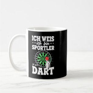 Taza De Café Dart gracioso dice para Darts Darts Meister
