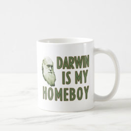 Taza De Café Darwin es mi homeboy