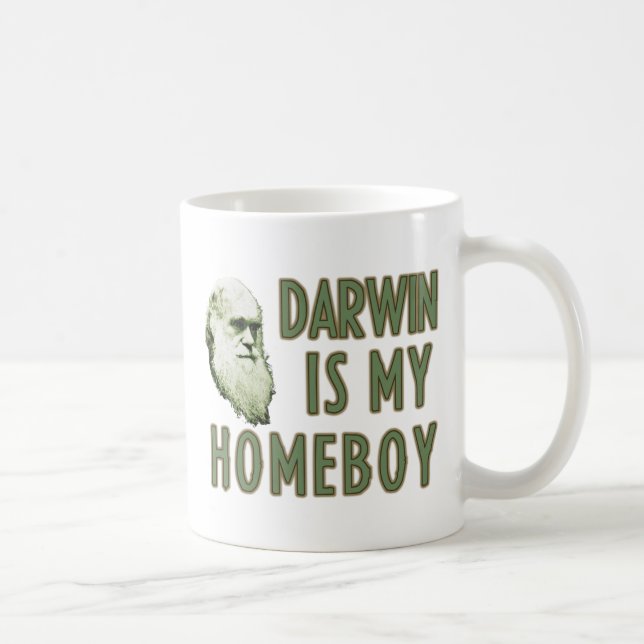 Taza De Café Darwin es mi homeboy (Derecha)