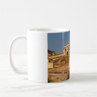 Taza De Café Das Fort Amber bei Jaipur in Indien
