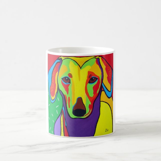 Taza De Café Daschund (Centro)