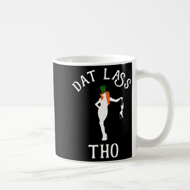 Taza De Café Dat L Tho Funny St. Patrick's Day Irish Party Gift (Derecha)