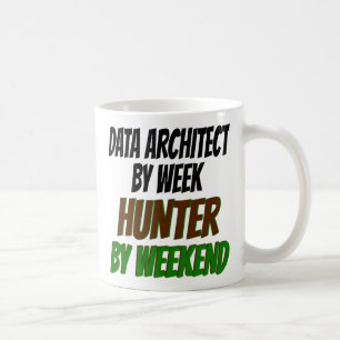 Taza De Café Data Architect ama la caza