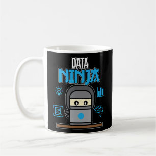 Taza De Café Data Ninja Data Analista Científico Informático