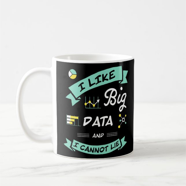 Taza De Café Data Scientist Analyst Machine Learning Funny (Izquierda)