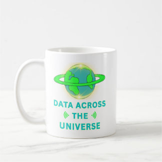Taza De Café Datos a través del Universo