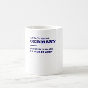 Taza De Café Datos divertidos sobre Alemania, ninguna diversió