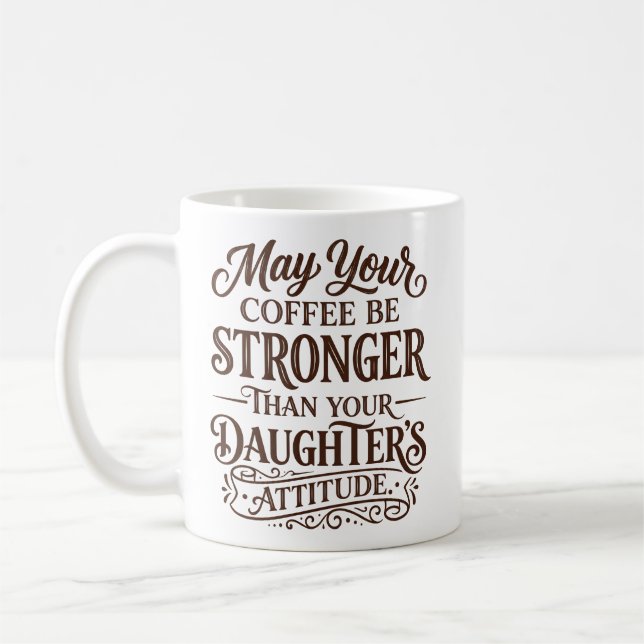 Taza De Café Daughter Attitude (Izquierda)