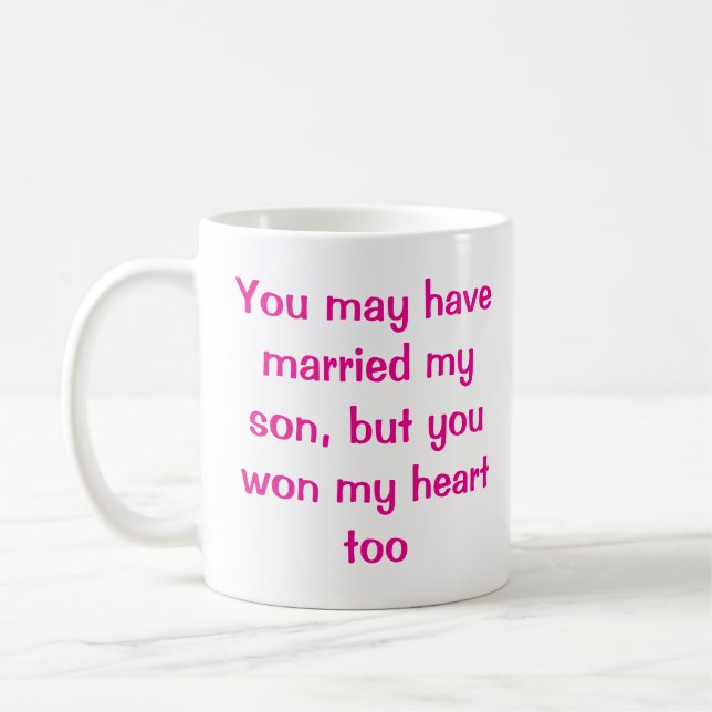 Taza De Café Daughter-in-Law Gift Coffee Mug (Izquierda)