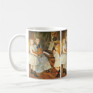 Taza De Café Daughters of Catulle Mendes by Pierre Renoir