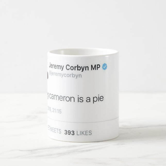 Taza De Café Davey Cameron es una empanada (Centro)