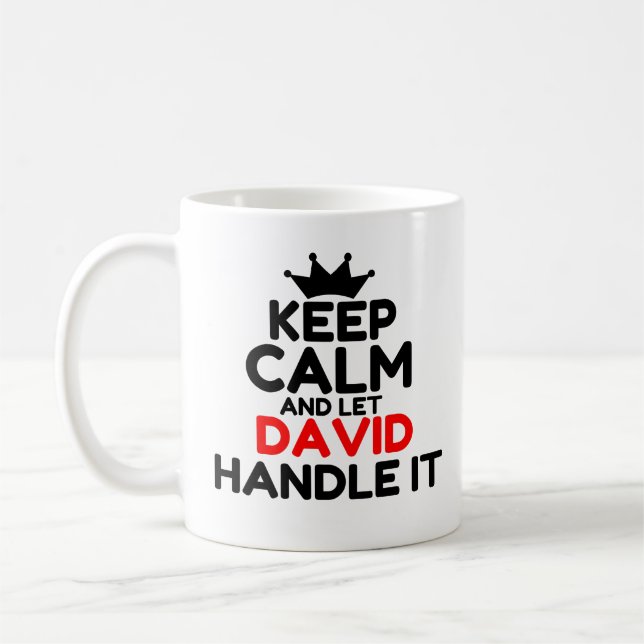 TAZA DE CAFÉ DAVID (Izquierda)