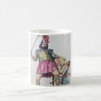 Taza De Café David contra Goliat