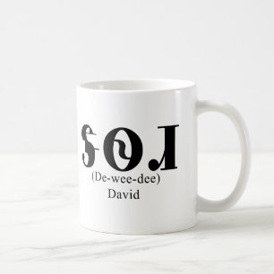 Taza De Café David en cherokee