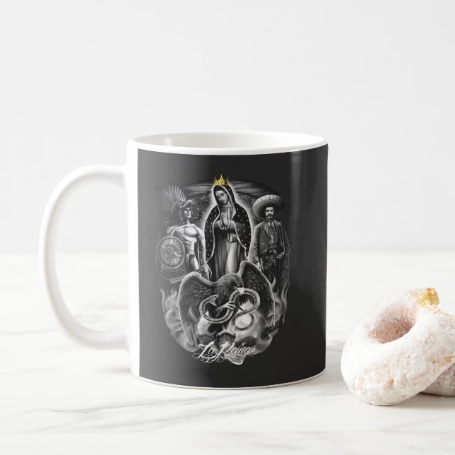 Taza De Café David Gonzales Art Magnet Mi Vida Loca (Con donut)