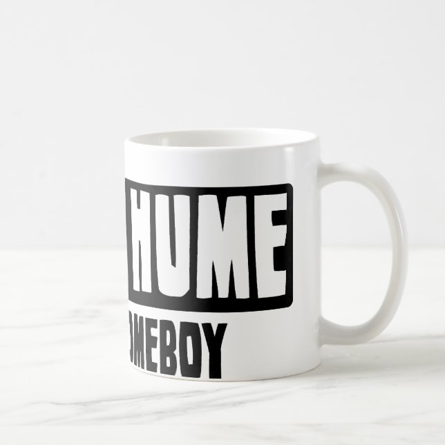 Taza De Café David Hume es mi Homeboy (Derecha)