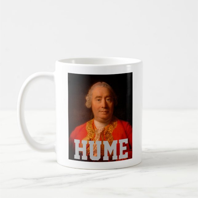 Taza De Café David Hume (retrato de Allan Ramsay de 1766) (Izquierda)
