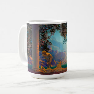 Taza De Café DAYBREAK Maxfield Parrish 1922 cosecha