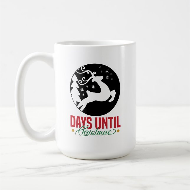 Taza De Café Days Until Christmas-14531 (Izquierda)