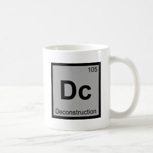 Taza De Café DC - tabla periódica de la química del