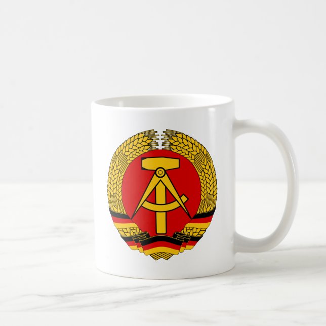 Taza De Café DDR escudo de armas (Derecha)