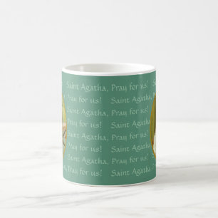 Taza de café de 11 oz St. Agatha (M 003) 2