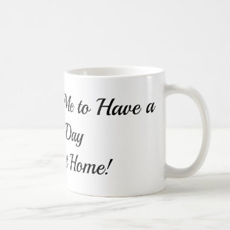 Taza de café de 11oz Empleado Divertido