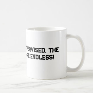 Taza de café de 11oz sin supervisión