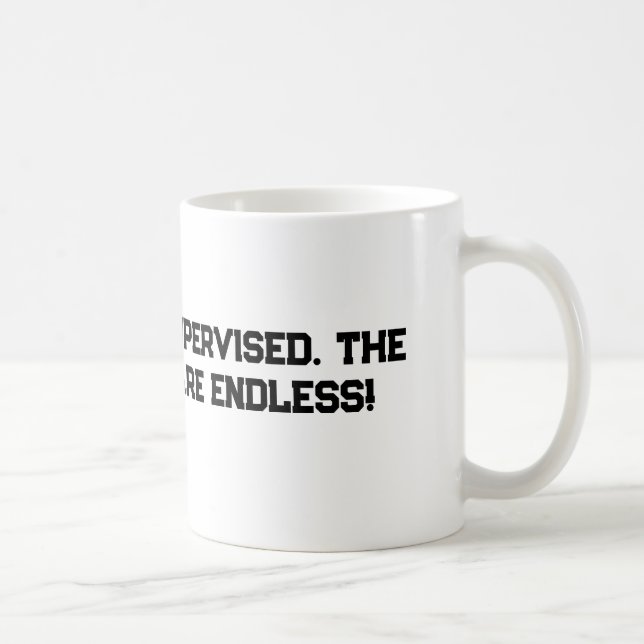 Taza de café de 11oz sin supervisión (Derecha)