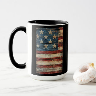 Taza de café de 15 OZ con diseños patrióticos