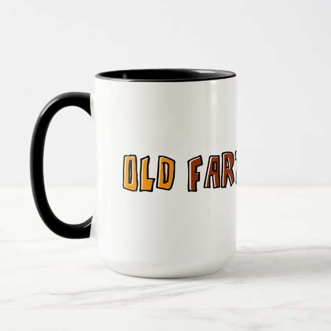 Taza de café de 15 oz "Viejo Gruñón" (Izquierda)