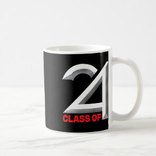 Taza De Café De 2024 Shirt Graduation Senior High School Colleg