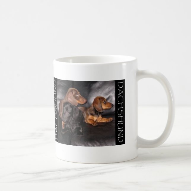 Taza de café de 3 Doxie (Derecha)