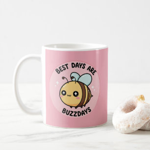 Taza de café de abeja – Abejorro Kawaii lindo