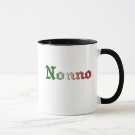 Taza de café de abuelo italiana de Nonno