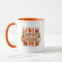 Taza de café de Acción de Gracias por Bendiciones