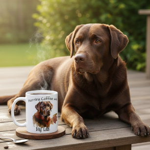 Taza de café de acuarela personalizable de labrado