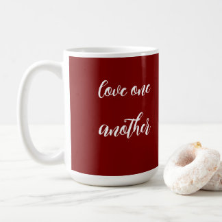 Taza de café de amaos unos a otros