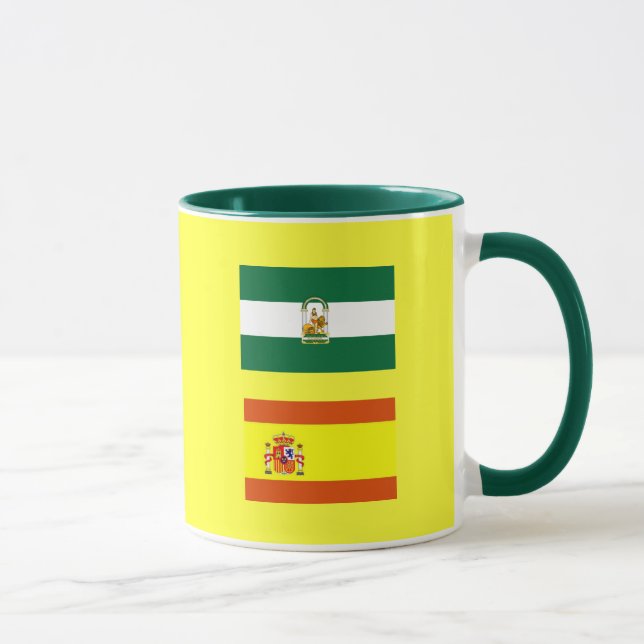 Taza de café de Andalucía España (Derecha)