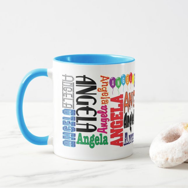 Taza de café de Angela (Con donut)