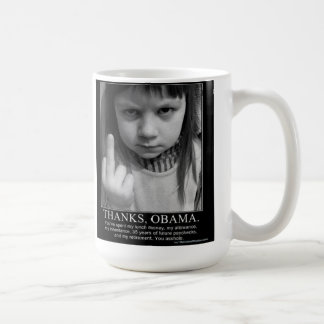 Taza de café de Anti-Obama