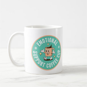 Taza de café de apoyo emocional