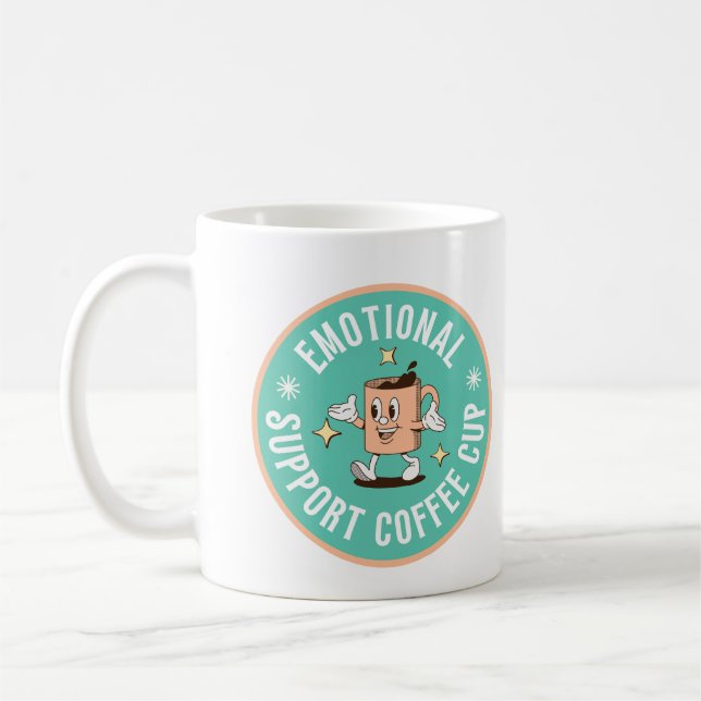 Taza de café de apoyo emocional (Izquierda)