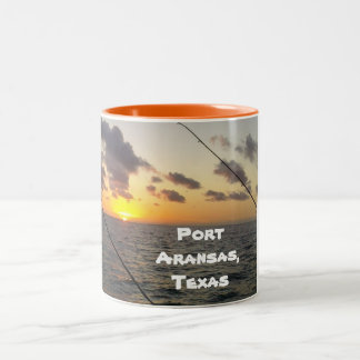 Taza de café de Aransas del puerto