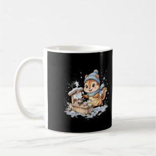 Taza de café de ardilla de la cabina de cacao cali