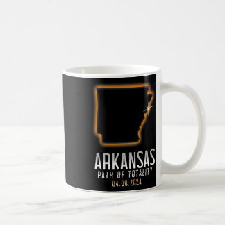 Taza De Café De Arkansas Trayectoria De 4.8.24 Ec Solar Total