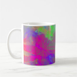 taza de café de arte abstracto "Aerolíneas de Choc
